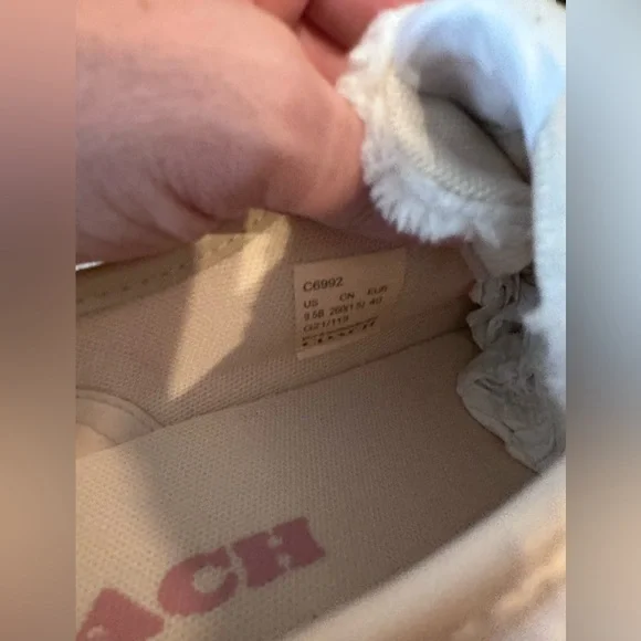 COACH CITYSOLE SHEARLING PLATFORM Lace-up Sneakers - Picture 5 of 10